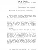 Como se da el Incidente de reposicion de expediente