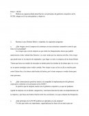 Elabora un esquema donde describas los seis principios de gobierno corporativo de la OCDE, integra en él sus antecedentes y objetivos.