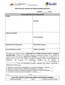 SOLICITUD DE ANTICIPO DE PRESTACIONES SOCIALES