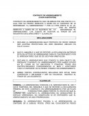 Contrato de arrendameinto (CASA HABITACION)