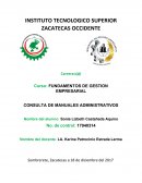 CONSULTA DE MANUALES ADMINISTRATIVOS