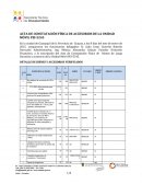 ACTA DE CONSTATACIÓN FÍSICA DE ACCESORIOS DE LA UNIDAD MÓVIL PEI-5245