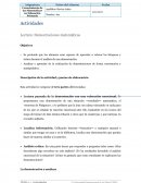 Lectura: Demostraciones matemáticas