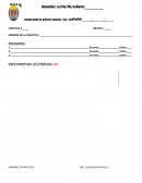 Quimica formato de Informe