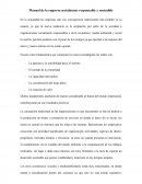 Manual de la empresa socialmente responsable y sostenible