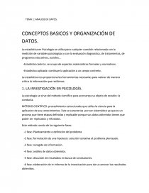 Ejemplo de Resumen tema 1 analisis de datos (PSicologia). Página 1