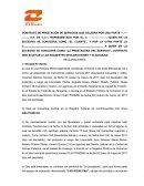 MODELO DE CONTRATO DE PRESTACIÓN DE SERVICIOS