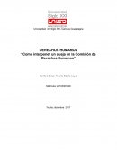 Como interponer un queja en la Comisión de Derechos Humanos