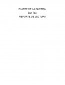 El ARTE DE LA GUERRA Sun Tzu REPORTE DE LECTURA