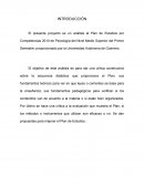 CRITICA A UN PROGRAMA DE ESTUDIOS PROYECTO FINAL