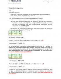 Desarrollo de la práctica: Parte 1 Estadistica y pronosticos. Página 1