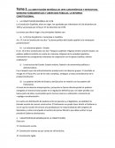LA CONSTITUCIÓN ESPAÑOLA DE 1978: CARCTERÍSTICAS Y ESTRUCTURA. DERECHOS FUNDAMENTALES Y LIBERTADES PÚBLICAS. LA REFORMA CONSTITUCIONAL