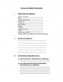 Ficha de identificación personal