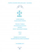 Descripción Socio - Económica en Tachina, Esmeraldas Ecuador