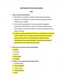 CUESTIONARIO DE PSICOLOGÍA GENERAL