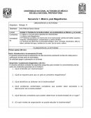 Secuencia 1. México, país Megadiverso