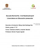 Literatura infantil y creación literaria