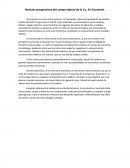 Noticias prospectivas del campo laboral de la Lic. En Economia