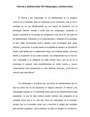 Internet y adolescentes VS Videojuegos y adolescentes
