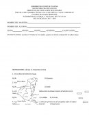 EXAMEN SEGUNDO BIMESTRE PATRIMONIO CULTURAL Y NATURAL DE YUCATAN