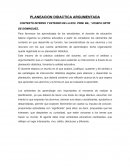 PLANEACION DIDACTICA ARGUMENTADA CONTEXTO EXTERNO