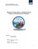 Ingeniería de Ejecución en Administración de Empresas Mención Recursos Humanos