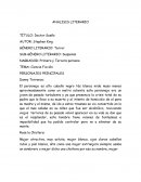 Analisis literario doctor sueño