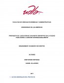 PROPUESTA DE EJECUCIÓN DE UN EVENTO DEPORTIVO EN LA CIUDAD PARA DARSE A CONOCER INTERNACIONALMENTE