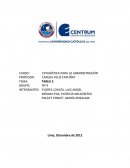 ESTADÍSTICA PARA LA ADMINISTRACIÓN Caso Pronto Pizza