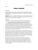 Camino a la redención