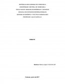 Política y Economía de Venezuela