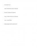 Sesión 2: Modelos Filosóficos de la Educación