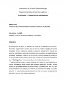 Obtención de un aldehído alifáticos mediante la oxidación de alcoholes