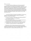 Medios convencionales