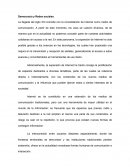 Democracia y Redes sociales.