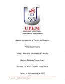 Tema: Cartas a un Estudiante de Derecho