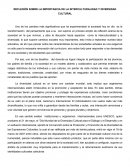 REFLEXIÓN SOBRE LA IMPORTANCIA DE LA INTERCULTURALIDAD Y DIVERSIDAD CULTURAL