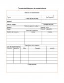 Procesos y formatos de mantenimiento