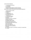 REGLAS PARA CURSAR LA MATERIA DE COSTOS PREDETERMINADOS