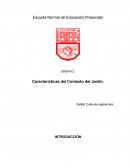 Características del Contexto del Jardín.