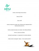 TÉCNICAS DE COMUNICACIÓN Y NEGOCIACIÓN EFECTIVA
