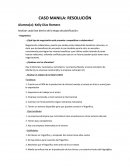 CASO MANILA: RESOLUCIÓN