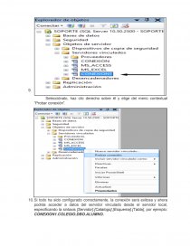 Servidores Vinculados en Sql Server. Página 11
