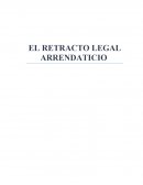 EL RETRACTO LEGAL ARRENDATICIO