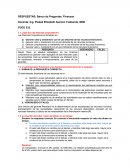 RESPUESTAS: Banco de Preguntas: Finanzas