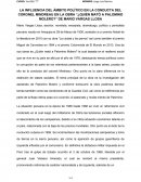 LA INFLUENCIA DEL ÁMBITO POLÍTICO EN LA CONDUCTA DEL CORONEL MINDREAU EN LA OBRA “¿QUIÉN MATÓ A PALOMINO MOLERO?”