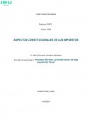 ASPECTOS CONSTITUCIONALES DE LOS IMPUESTOS Paraísos fiscales y jurisdicciones de baja imposición fiscal.
