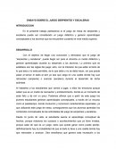 ENSAYO SOBRE EL JUEGO SERPIENTES Y ESCALERAS