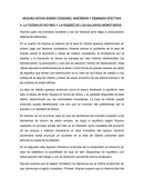 NUEVAS NOTAS SOBRE CONSUMO, INVERSION Y DEMANDA EFECTIVA