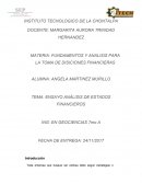ENSAYO ANÁLISIS DE ESTADOS FINANCIEROS